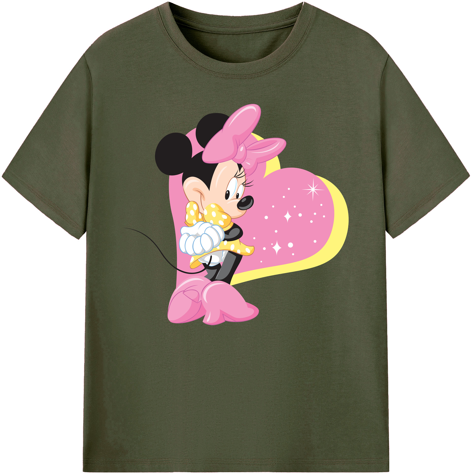 ミッキーマウス Mickey Mouse 綿100％ メンズ半袖Tシャツ｜肌触りやわらか＆通気性
